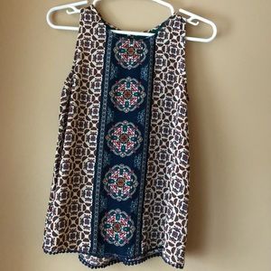 Patterned tank top